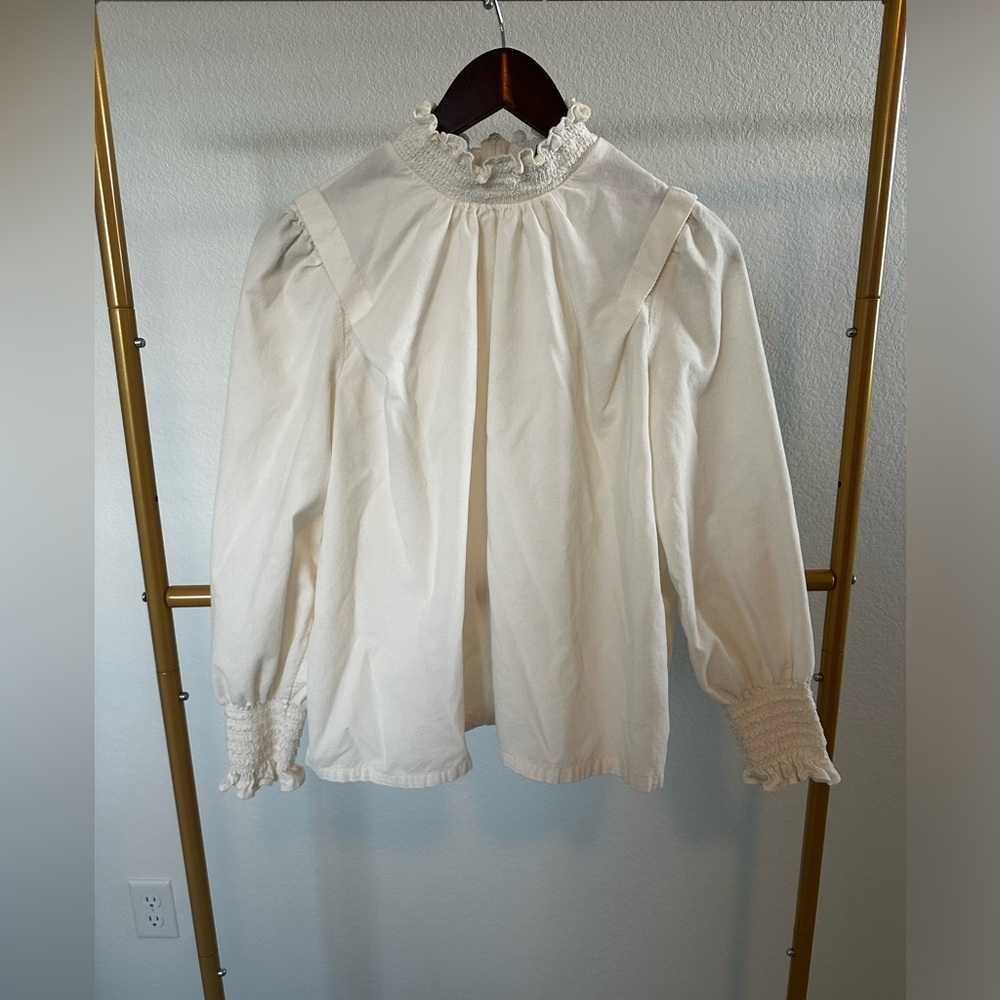 Corduroy Ann Taylor blouse